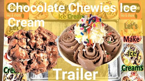 Chocolate Chewies Ice Cream Trailer