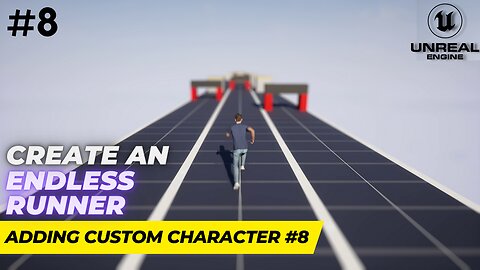Unreal Engine 5.1 Endless Runner Tutorial - Part 8: Adding Custom Character #8