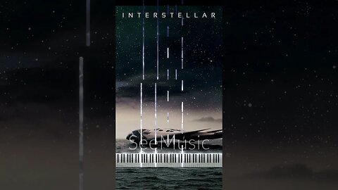 Interstellar Piano Cover with SPACE sound | Film score by Hans Zimmer
