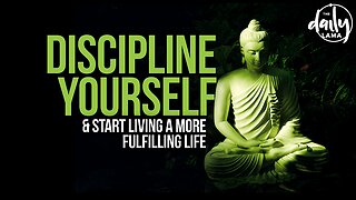 Discipline Yourself & Start Living a More Fulfilling Life