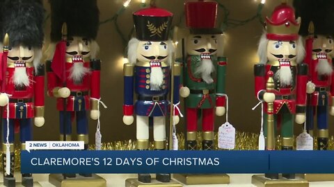 Claremore celebrates shopping local with 12 Days of Christmas event