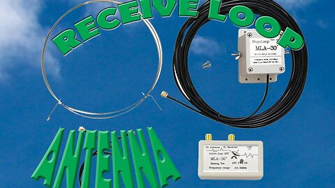 CHEAP Receive Loop Antenna - Shortwave/Ham Radio