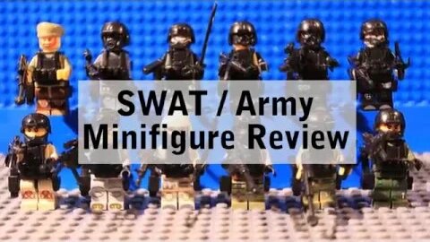 Army / SWAT Minifigure Review