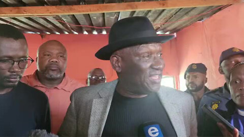 Watch: Police Minister Bheki Cele Leads SAPS Delegation to Cape Town Communities Reeling After Shocking Crime Incidents Involving Women and Children