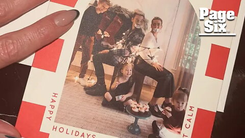 Hilary Duff shared her hilarious holiday card with Matthew Koma and her kids