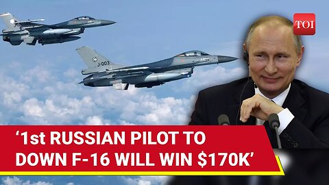 Putin's Big Announcement 'Shocks' NATO; Russia Offers Pilots $170,000 To Down F-16 Jets | Report