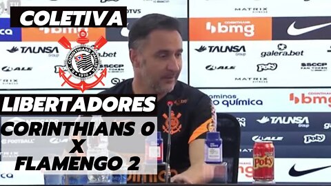 COLETIVA VITOR PEREIRA | CORINTHIANS 0 X 2 Flamengo | LIBERTADORES 2022 | PÓS-JOGO | TV CORINTHIANS