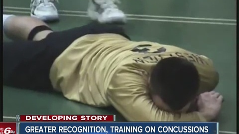 Greater recognition, training on concussions
