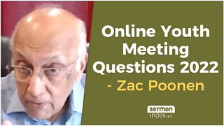 Online Youth Meeting 2022 by Zac Poonen