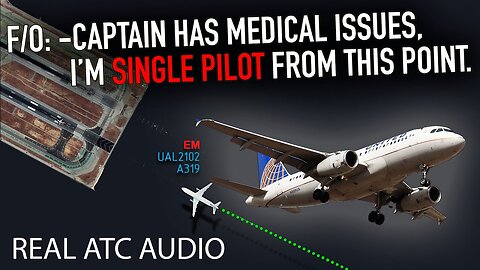Vaxxed United Airlines captain suddenly becomes incapacitated shortly before landing