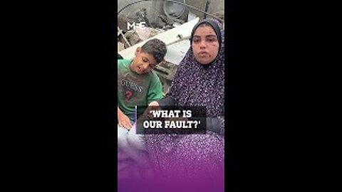 'What is our fault?': Gazan family despairs amidst rubble of struck house