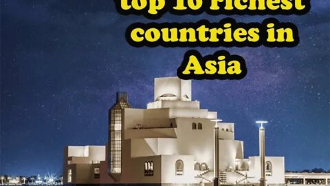top 10 richest countries in Asia