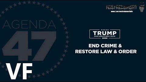 Trump annonce un plan pour mettre fin à la criminalité et rétablir la loi et l'ordre (FR)