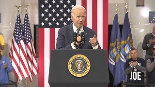 President Biden promises to make sure American workers are globally competitive
