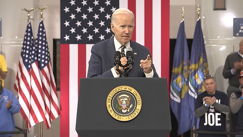 President Biden promises to make sure American workers are globally competitive