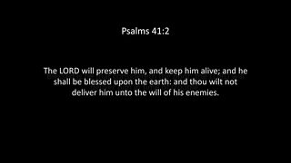 Psalms Chapter 41