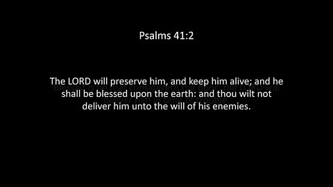 Psalms Chapter 41