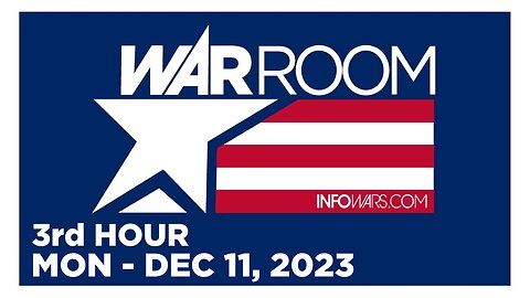 WAR ROOM [3 of 3] Monday 12/11/23 • ANTHONY RUBIN - HOW INVADING MIGRANTS GET TO THE U.S. BORDER