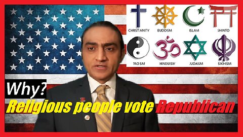 Why do religious people of faith vote #Republican? #Christianity #Islam #Judaism #Hinduism voting