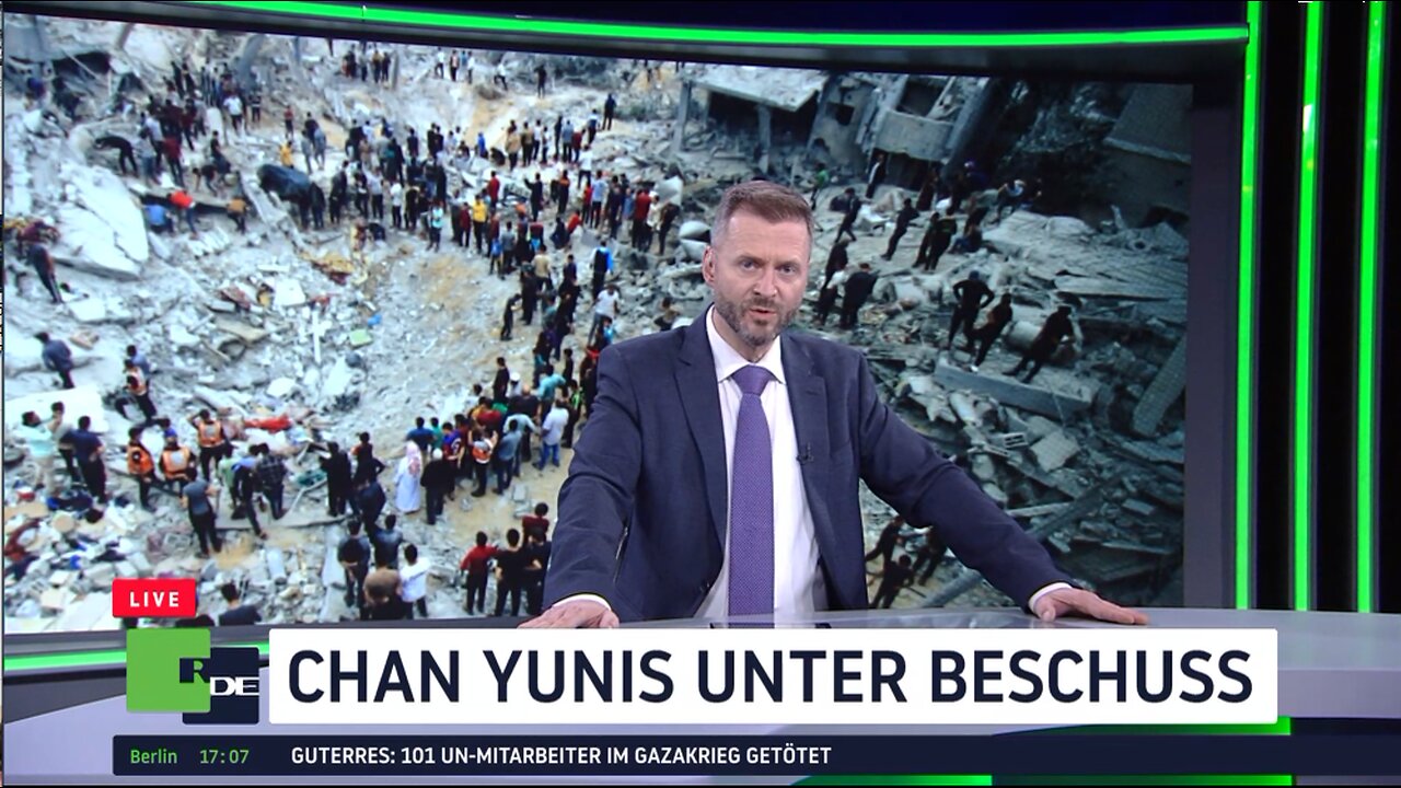 Nahostkonflikt Chan Yunis im Süden des Gazastreifen unter israelischem