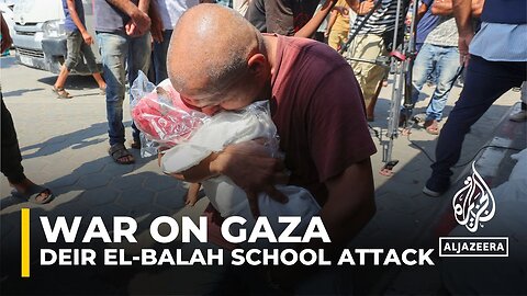 At least 36 Palestinians killed in an Israeli attack on school in Deir el-Balah|News Empire ✅