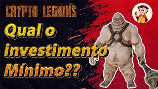 Crypto Legions: Qual o investimento mínimo???