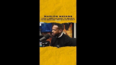 #marlonwayans I dont need anybody to believe in me because I believe in myself 🎥 @breakfastclubam