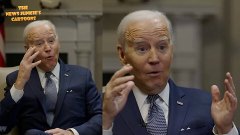 Biden: "My focus is just stay focused... I'm not joking."