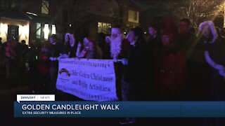 Golden candlelight walk will have extra safety measures