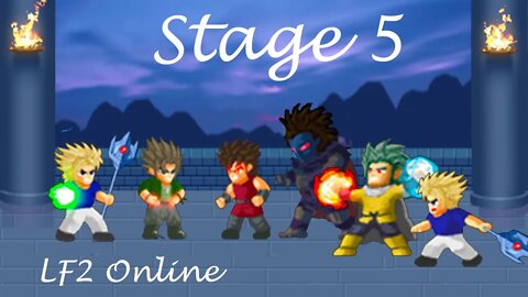 LF2 Online - Completando Stage 5 (Difficult)