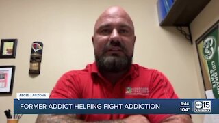 Former addict helping fight addiction