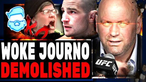 Dana White DEMOLISHES Woke Reporter DEMANDING Sean Strickland Be Punished By UFC