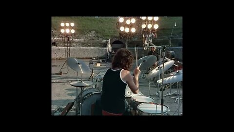 A Saucerful of Secrets - Pink Floyd - Live at Pompeii (1974 theatrical version) - 4K Remastered