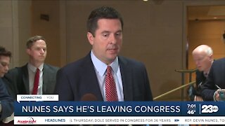 Nunes says he's leaving Congress