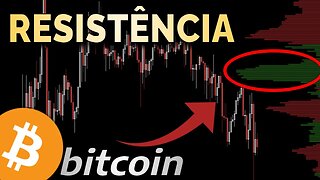 BITCOIN vai ter DIFICULDADE de Passar Dessa Zona