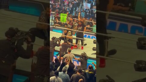 Roman Reigns & The Usos Destroy Drew Mcintyre on Smackdown 🤯❤🔥 #shorts #wwe #trending