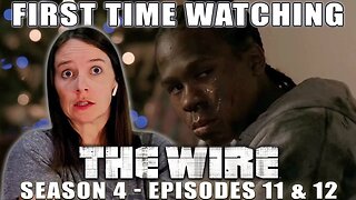 THE WIRE | TV Reaction | Season 4 - Ep. 11 + 12 | First Time Watching | Everything Is Falling Apart