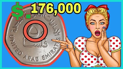 Dubai 50 Fils coin value || Arab Emirates Coin Worth up to 176'000 UAE 50 Fils Coin?