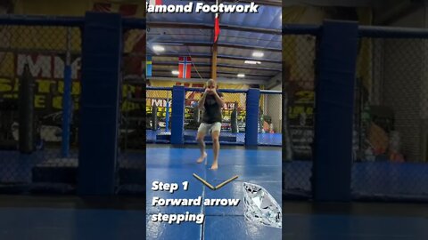 Diamond Foot Work - Forward Arrow Stepping