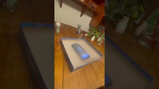 Look at how these iPhone speakers move the air.