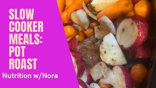 #SlowCookerMeals: Pot Roast #quickmeals #athome #withme Dinner under $20 #budgetMeals