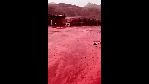 AFTER STORM, “RED FLOODS” ARE POURING OUT - 16.4.2024 BACKGROUNDS