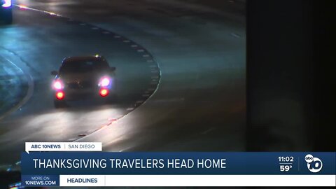 Thousands of SoCal travelers return home after Thanksgiving