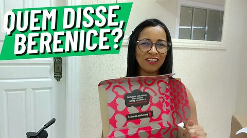 UMA CAIXA TÃO LINDA QUE PODEMOS USAR PARA PRESENTEAR OU FAZER KITS ! QUEM DISSE, BERENICE?