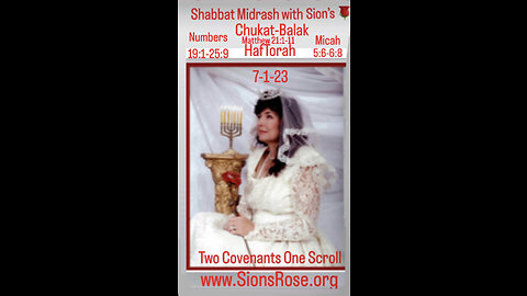 Shabbat Midrash with Sion's Rose 7.1.23