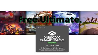 Free Game Pass Ultimate.