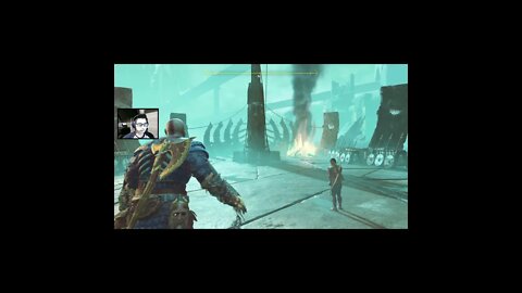 God of War - LEVANTANDO AS VELAS DO BARCO - Completo no CARD FINAL #godofwar #shorts