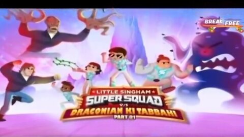Little Singham Super Squad Vs Drakonians Ka Dhamaka Part 1