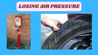 Losing Air Pressure On The Rear Tire