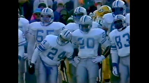 1990 Lions at Packers